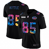 Nike 49ers 85 George Kittle Black Vapor Untouchable Fashion Limited Jersey yhua,baseball caps,new era cap wholesale,wholesale hats